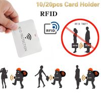 DFHSH ชุดการ์ด NFC โลหะกันขโมย RFID ป้องกันสำหรับกลางแจ้ง,ซองใส่บัตรแบบลำลอง