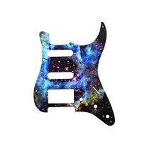 Multicolor 3 Ply 11 Holes SSH Guitar Pickguard Anti-Scratch Plate for ST FD Electric Guitar Parts