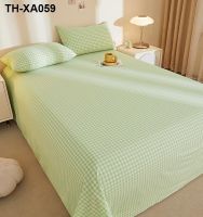 washing cotton pure bed sheet piece dormitory pillowcase three-piece of 0.9 m