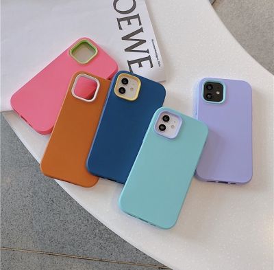 เคสโทรศัพท์ iphone Case เคสประกบ เคสนิ่มผิวด้าน เคสกันกระแทก ไอโฟน 12promax 12pro 12 11 XR 7plus 8plus 6plus 6s plus 7 8 SE 2020 6g 6s เคสไอโฟน เคสกันรอยขีดข่วน