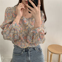 Alien Kitty Elegance 2020 Streetwear Chiffon Women Shirts Newest Gentle Romance Tops Vintage Florals Loose Office Lady Blouses