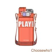 Choosewho1 Sports Water Bottle 520ml Portable Hiking Fitness Wide Mouth