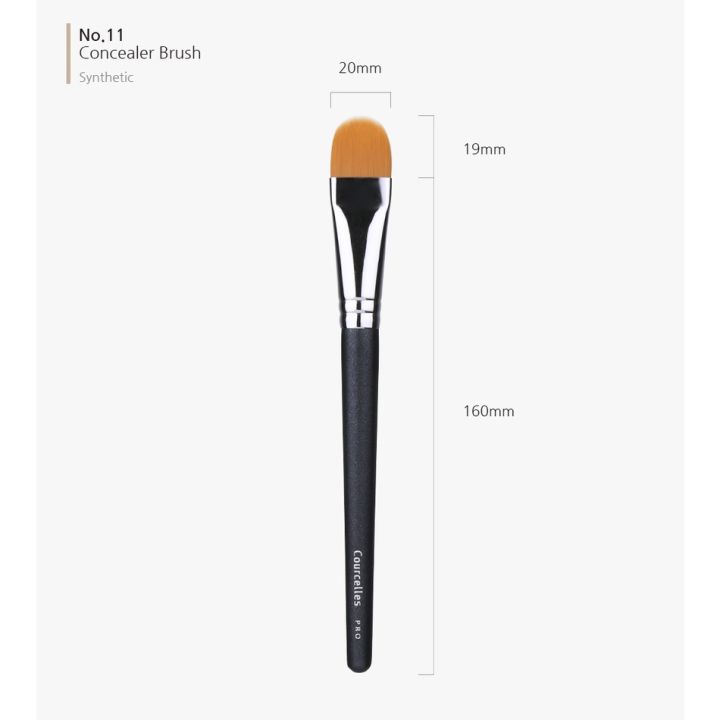 แต่งหน้าเกาหลี-courcelles-แปรงรองพื้น-concealer-brush-no-11-sponge-x1