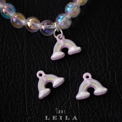 Leila Amulets อุณาโลม เหนือเมฆ Baby Leila Collection ห่วงห้อย (พร้อมกำไลหินสวยงามตามรูป)