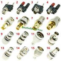 BNC Male Female To SMA UHF N PL259 SO-239 2x BANANA Male Female RF Connector Adapter Test Kit