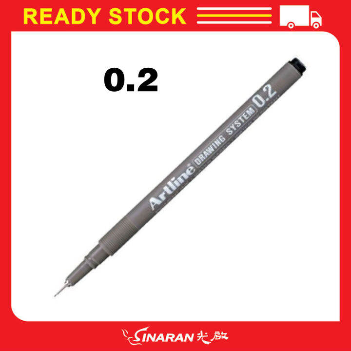 Artline Drawing Graphic Pen Lazada