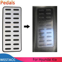 รถ Dead Pedal Rest Pedal สำหรับ Hyundai Ix25 Creta Accent Verna Solaris Elantra I30สำหรับ Kia K2 Rio Soul KX3 K5 Sportage