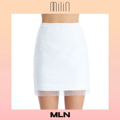 [MILIN] High waist dot glittery mini skirt กระโปรงผ้ากลิตเตอร์ทรงมินิ Luscious Skirt