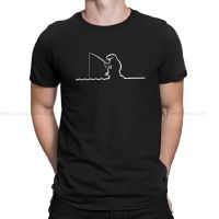 Fishing Men Tshirt La Linea Tv Crewneck Short Sleeve T Shirt Funny Gift Idea