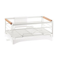 Kitchen Dish Drainer Dish Rack Dish Drying Rack Stainless Steel Rust-Resistance with Full-Mesh Storage rack Kitchen Countertop