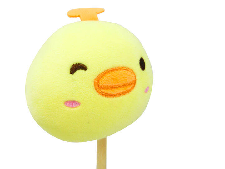 Miutiso Plush Toy Animal Head Massage Hammer Stick StressRelieving