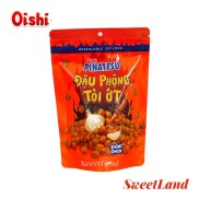 Đậu phộng Tân tân tỏi ớt Pinattsu Oishi gói 80g