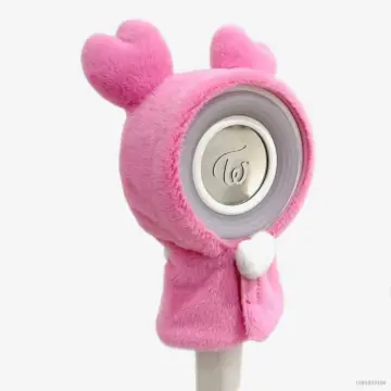 Kpop Twice Candy Bang Lightstick Headband Light Stick Plush Head Cover New