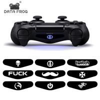 DATA FROG 4/9PCS LED Light Bar Sticker For PS4 Game Console Decal Led Lightbar Vinyl Sticker For Playstation Dualshock 4