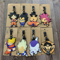 Dragon Balls อะนิเมะ PVC กระเป๋าเดินทางแท็กแท็กแท็กกระเป๋าเดินทางแท็กโลโก้ใหม่