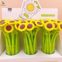 1Pcs cute kawaii Lytwtw 39;s Sunflower Sun Flower Gel Pen Office School Supplies stationery creative sweet pretty lovely funny soft