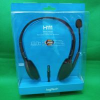 หูฟังโลจิเทค รุ่น H111 LOGITECH STEREO HEADSET H111 Warranty 2 ปี synnex