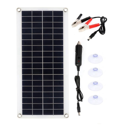 3X 15W Solar Panel 12-18V Solar Cell Solar Panel for Phone RV Car MP3 PAD Charger Outdoor Battery Supply B