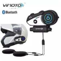 ??HOT!!ลดราคา?? Vimoto V6 Helmet Bluetooth Intercom Headset บูลทูธติดหมวกกันน๊อต ##ที่ชาร์จ แท็บเล็ต ไร้สาย เสียง หูฟัง เคส Airpodss ลำโพง Wireless Bluetooth โทรศัพท์ USB ปลั๊ก เมาท์ HDMI สายคอมพิวเตอร์