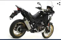 ท่อ ARROW - SLIP ON TITANIUM-CARBON Honda Africa Twin 2020-2022 CRF1100L(กรุณาตรวจสอบสต๊อกสินค้าก่อนสั่งซื้อทุกครั้ง)