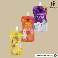 dr holi pet milk pouch for dog นมสำหรับสุนัข 200ml probioticsน้องหมา โพรไบโอติกส์ 10ea นำเข้าจากเกาหลี