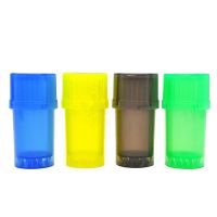 Medtainer Tube Grinder Plastic 42 mm. เครื่องบดสมุนไพรพลาสติก ทรงสูง ขนาด 42 มม. Herb Grinder PP702