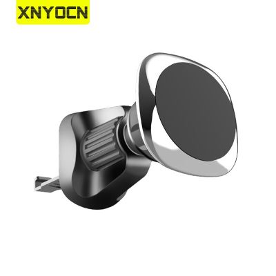 Xnyocn แม่เหล็กยึดช่องระบายอากาศของแดชบอร์ดที่ใส่โทรศัพท์ทุกชนิดรถแม่เหล็กที่แข็งแรงสำหรับติดตั้งโทรศัพท์มือถือ14เซลล์เหมาะสำหรับ Xiaomi