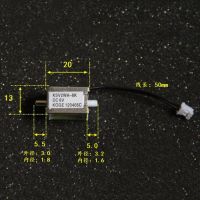 【❁】 3RT LLC วาล์วน้ำไฟฟ้าขนาดเล็ก2ทาง DC 6V ปกติ KSV2WA N/o สำหรับวาล์วควบคุมแก๊สอากาศ