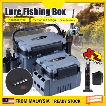 Large Fishing Box Organizer Multi-Function Lure Live Fish Bucket Thickening Storage  Box Fishing Accessories Tackle Box Pesca
