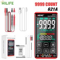 ZZOOI LCD Touch Screen NCV Universal Meter 621A Digital Smart Multimeter Auto Range Auto Electrical Capacitance Meter 9999 Counts