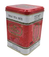 ชาแดง เป็นเอกลักษณ์ ChaTraMue Instant Tea ชา ตรามือ 1 กระปุก 125 กรัม ชาตรามือ ชาไทย  ชาตรามือ
