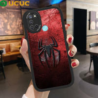 UCUC เคสสำหรับ Realme C11 2021 Realme C12 Realme C15 Realme C17 Realmec112021 Realmec12 Realmec15รูปการ์ตูนสไปเดอร์แมนปกหนังโลโก้