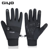 GIYO Winter Cycling Gloves Full Finger Road MTB Bike Ski Motorcycle Driving Men Women Sports Windproof Gloves