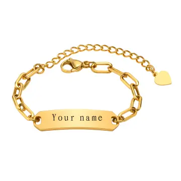 Get Personalized Name Bracelet Online in India  Nutcase