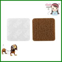 สักหลาดเหลี่ยม DEXZON 25X3 มม. สีเบจ 48 ชิ้นSQUARE FELT PAD DEXZON 25X3MM BEIGE 48EA **ด่วน ของมีจำนวนจำกัด**