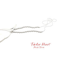 Fyne Fories Tender Heart Mask Chain ♡ สายห้อยมาส์กหัวใจมินิมอล ♡ fynefories สายคล้องแมส