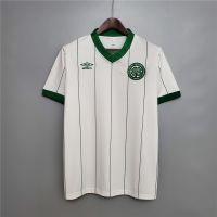 84-86 Celtic Away Retro Soccer Jersey Football