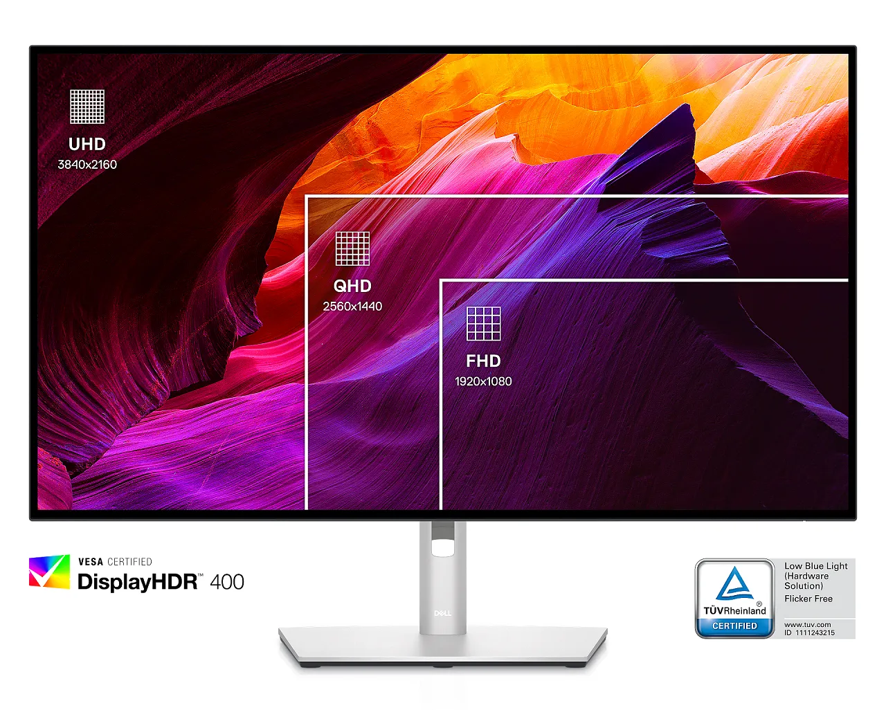 Dell UltraSharp 27 U2723QE 4K 3840 X 2160 At 60 Hz USB-C Hub Monitor ...