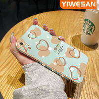 YIWESAN เคสสำหรับ Huawei Y6 Pro 2019แฟชั่นของฉันเคสพื้นผิวขอบสี่เหลี่ยมแบบใหม่เคสนิ่มซิลิกาเจลกันกระแทกเคสมือถือรวมทุกอย่างเลนส์กล้องถ่ายรูปฝาครอบป้องกัน