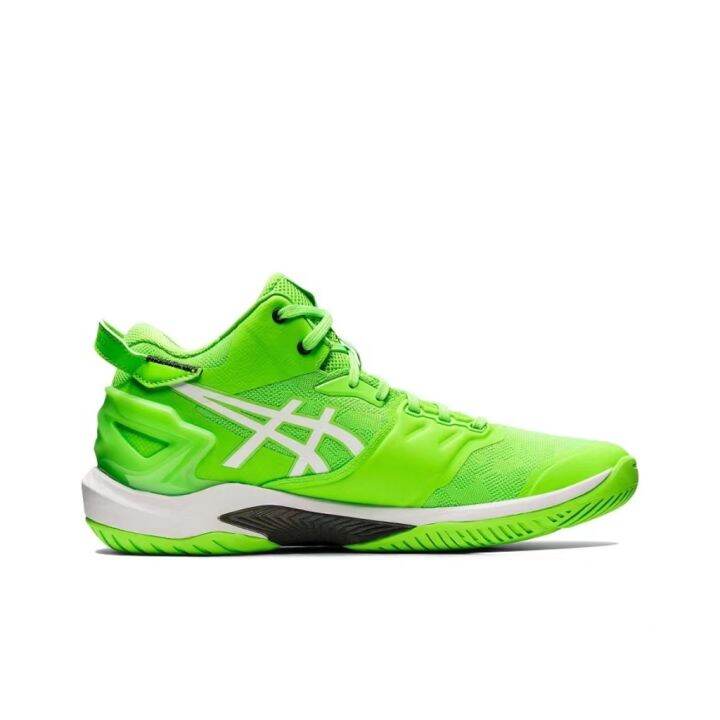 Green Asics gelburst 26 Durable Comfort Basketball Shoe Unisex