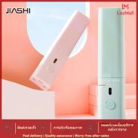 JIASHI ลิปสติกแท่งดัดผมไฟฟ้าขนาดเล็กแบบเสียบ Usb ผมหยิกผมตรงเครื่องยืดผมใช้งานได้สองทางเครื่องเฝือกอุปกรณ์ไฟฟ้าพกพาขนาดเล็ก