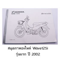 สมุดภาพอะไหล่ Wave125i หัวเถิก (รุ่นแรก) ปี2002-2003