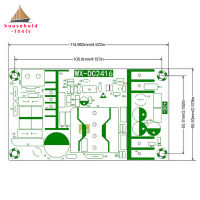 โมดูลสเต็บเครื่องแปลงลง AC-DC เครื่องแปลงไฟ AC 100-260V ถึง DC 12V,โมดูลสวิตช์จ่ายไฟสลับแยก150W