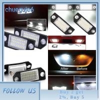 CHUEGUJE6สำหรับฟอร์ดโฟกัสไฟเลี้ยว Led ไฟตัดหมอกขับสัญญาณไฟ Car Cob Led แสงกลางวันไฟป้ายทะเบียนรถ