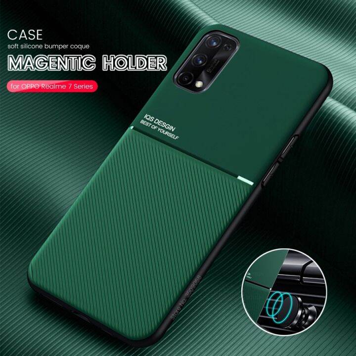 เคสหนังสำหรับ-realme7-5g-แม่เหล็กยึดโทรศัพท์รถเคสโทรศัพท์-oppo-realme-7-pro-realmy-mi-7pro-เคสกันกระแทก