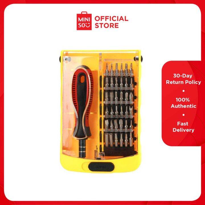 Miniso Thirty Seven Pieces Screwdriver Set Lazada PH