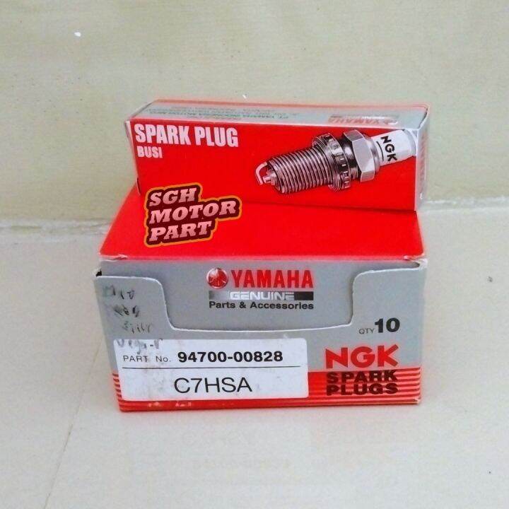 [1 PCS] SPARK PLUG BUSI {NGK C7HSA} YAMAHA Vega Jupiter Z Crypton