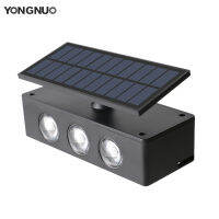 Lampu Solar Dinding Led กันน้ำความสว่างสูงขึ้นลงหลอดไฟพลังงานแสงอาทิตย์กลางแจ้งสำหรับลานสวนสนามหญ้าสวนสาธารณะ