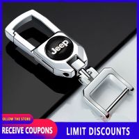 for Jeep keychain car motorcycle Fashion Men Women Creative Alloy Metal Keyring Gift Wrangler Grand Cherokee Commander Cherokee CJ Comanche Pickup Liberty