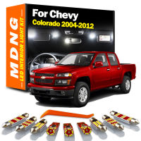 MDNG 7Pcs Canbus สำหรับ Chevrolet Chevy Colorado 2004-2009 2010 2011 2012หลอดไฟ LED ภายในแผนที่โดมชุดไม่มีข้อผิดพลาด